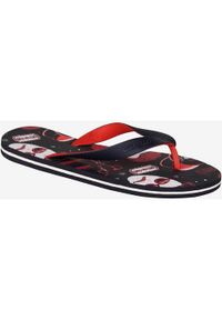 Flip*Flop - Kapcie męskie Coqui Kare 7904 - Rozmiar 43 Komfort i Przyczepność. Okazja: na co dzień. Kolor: czerwony, fioletowy, wielokolorowy #1