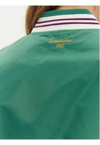 Fila Kurtka bomber Leme FAW0999 Zielony Oversize. Kolor: zielony. Materiał: syntetyk