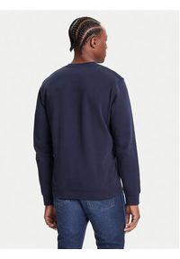 Wrangler Bluza Sign Off 112350534 Granatowy Regular Fit. Kolor: niebieski. Materiał: bawełna #4