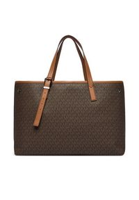 MICHAEL Michael Kors Torebka Hudson 33R6LHDT9B Brązowy. Kolor: brązowy. Materiał: skórzane #6