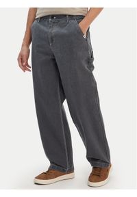 Quiksilver Jeansy Mercury Straight Out EQYNP03325 Szary Wide Leg. Kolor: szary #1