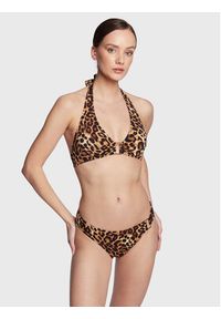 Lauren Ralph Lauren Góra od bikini 20381038 Beżowy. Kolor: beżowy. Materiał: syntetyk #2