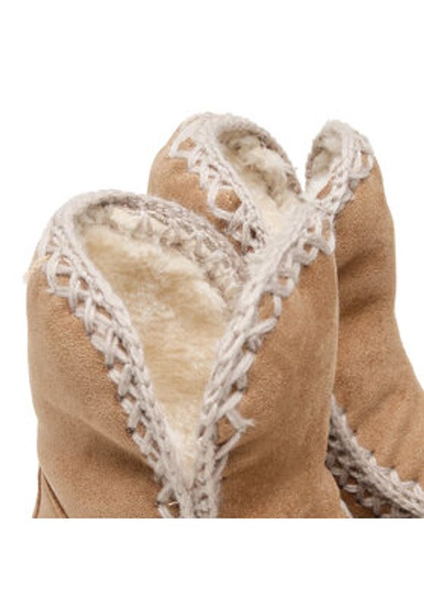 Jenny Fairy Śniegowce WS050101-03 Beżowy. Kolor: beżowy. Materiał: materiał