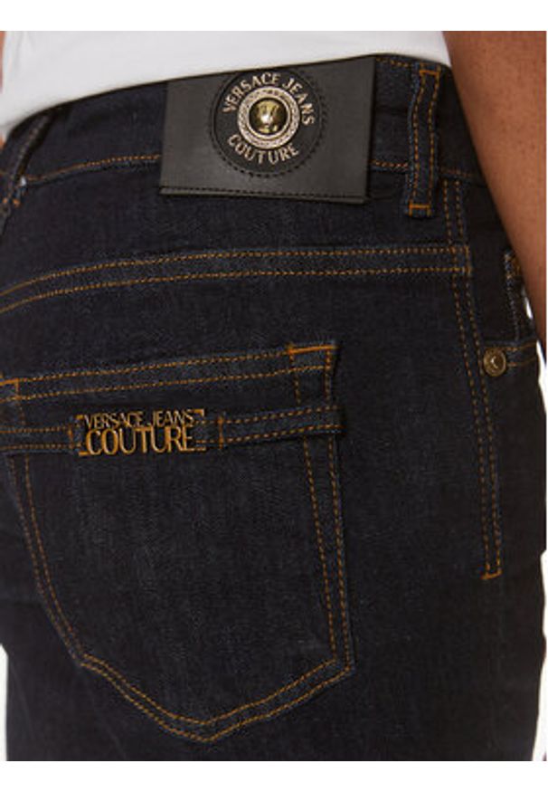Versace Jeans Couture Jeansy 76HAB5K1 Niebieski Skinny Fit. Kolor: niebieski