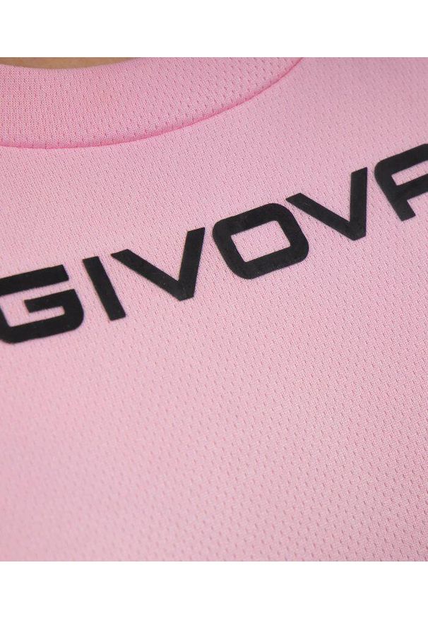 Koszulka Givova One Microforata. Kolor: różowy. Sport: piłka nożna