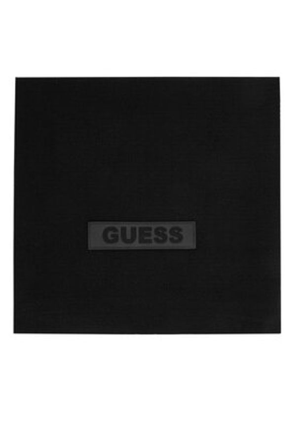Guess Szalik AM9570 POL03 Czarny. Kolor: czarny. Materiał: materiał, wiskoza