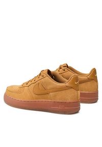 Nike Sneakersy Air Force 1 Lv8 3 (Gs) BQ5485 700 Brązowy. Kolor: brązowy. Materiał: zamsz, skóra. Model: Nike Air Force #5