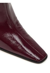 MICHAEL Michael Kors Kozaki Darrah 40F5DRMB5A Czerwony. Kolor: czerwony. Materiał: lakier, skóra #5