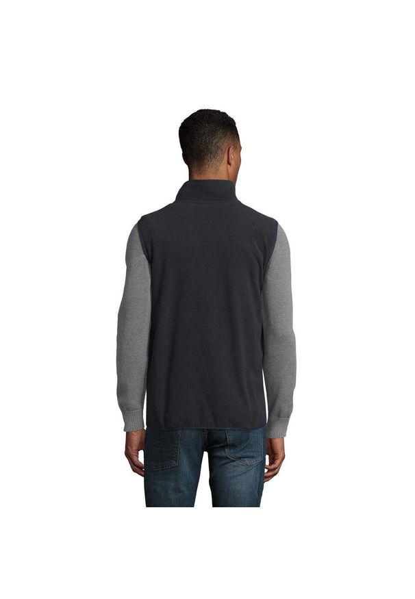 SOL'S - Ocieplacz Na Ciało Dla Dorosłych Unisex Factor Fleece Zapinany Na Zamek. Kolor: niebieski