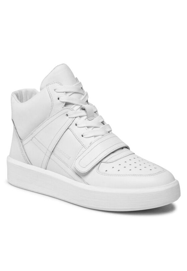 Gino Rossi Sneakersy WI16-POLAND-08 Biały. Kolor: biały. Materiał: skóra