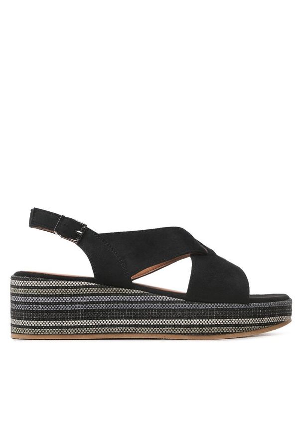 Sandały Clara Barson. Kolor: czarny