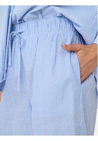 only - ONLY Szorty materiałowe Augusta 15347659 Błękitny Loose Fit. Kolor: niebieski. Materiał: bawełna