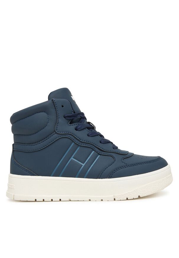 TOMMY HILFIGER - Sneakersy Tommy Hilfiger. Kolor: niebieski