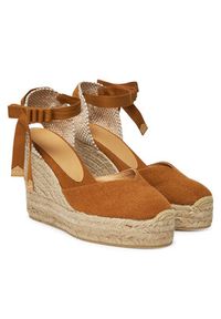 Castañer Espadryle Chiara/8Ed/002 021668 Brązowy. Kolor: brązowy. Materiał: materiał #4
