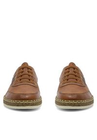 Rieker Półbuty B5257-25 Brązowy. Kolor: brązowy. Materiał: skóra #8
