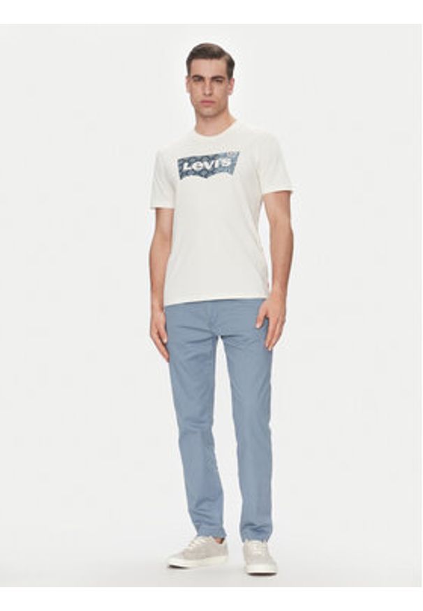 Levi's® Chinosy XX Chino Standard 17196-0155 Niebieski Tapered Fit. Kolor: niebieski. Materiał: bawełna