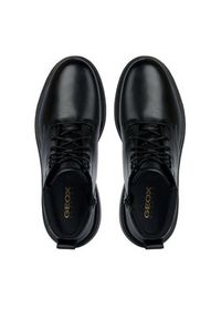 Geox Trapery U Ottavio U36DCA 00085 C9999 Czarny. Kolor: czarny. Materiał: skóra #3