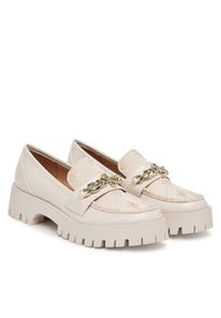Guess Loafersy FLPALR FAL14 Écru. Materiał: skóra #5