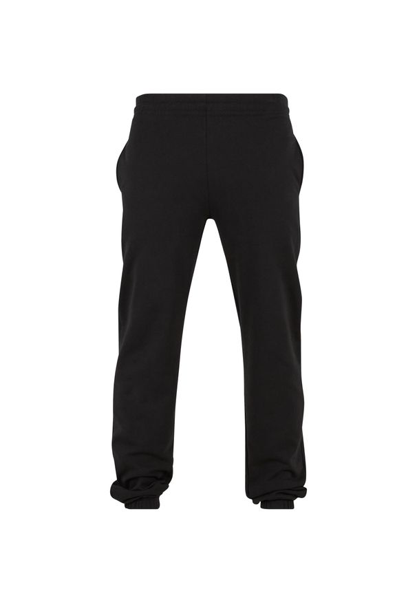 BUILD YOUR BRAND - Podstawowe Spodnie Dresowe Unisex Dla Dorosłych. Kolor: czarny. Materiał: dresówka