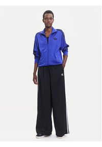 Adidas - adidas Bluza adicolor Classic Firebird JX6462 Niebieski Loose Fit. Kolor: niebieski. Materiał: syntetyk #5