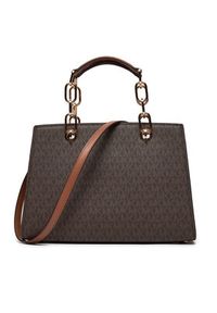 MICHAEL Michael Kors Torebka 30S4GCYS2B Brązowy. Kolor: brązowy. Materiał: skórzane #6