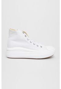 Answear Lab Trampki Buonarotti damskie kolor biały. Nosek buta: okrągły. Zapięcie: sznurówki. Kolor: biały. Materiał: guma. Styl: wakacyjny #1