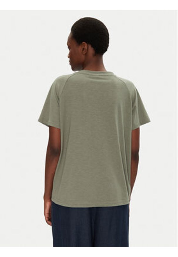 Fransa T-Shirt 20615456 Zielony Regular Fit. Kolor: zielony. Materiał: syntetyk