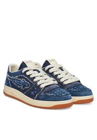 Enterprise Japan Sneakersy BB5003 TX342 Granatowy. Kolor: niebieski. Materiał: materiał #3