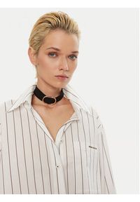 Miss Sixty Koszula 6L3XJ0320000 Biały Regular Fit. Kolor: biały. Materiał: bawełna #6