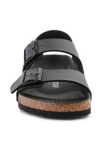 Sandały Birkenstock Milano Bs 1024997 czarne. Okazja: na spacer, na co dzień. Kolor: czarny. Materiał: materiał. Wzór: paski. Styl: casual #6