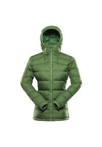 ALPINE PRO - Kurtka damska puchowa Alpine Pro Rogita lekka. Kolor: zielony. Materiał: puch. Sezon: zima