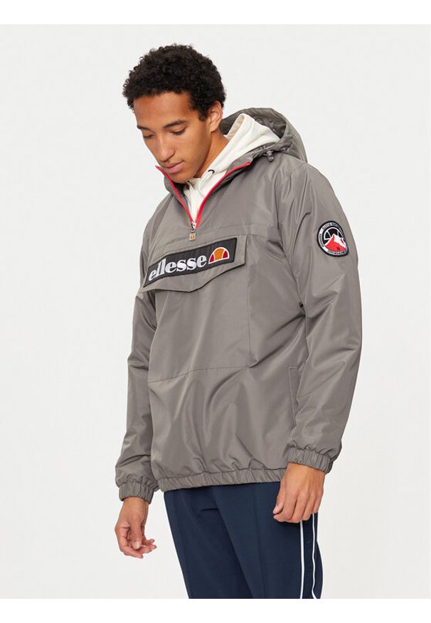 Ellesse Kurtka anorak Monterini SHR08149 Szary Regular Fit. Kolor: szary. Materiał: syntetyk