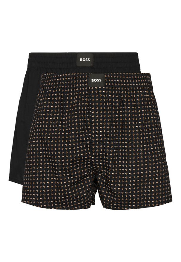 BOSS Komplet bokserek 50515464 Czarny. Kolor: czarny. Materiał: bawełna
