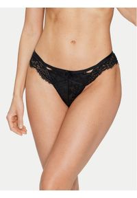 Hunkemöller Figi brazylijskie Arabella 204629 Czarny. Kolor: czarny. Materiał: syntetyk