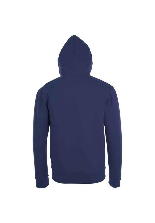 SOL'S - Bluza Z Kapturem Dla Dorosłych Unisex Stone. Typ kołnierza: kaptur. Kolor: niebieski