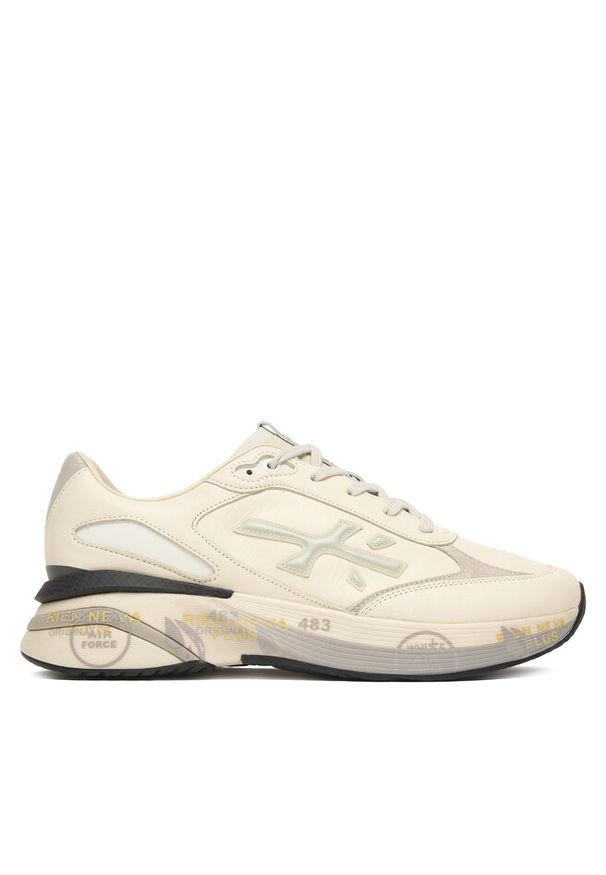 Sneakersy Premiata. Kolor: biały