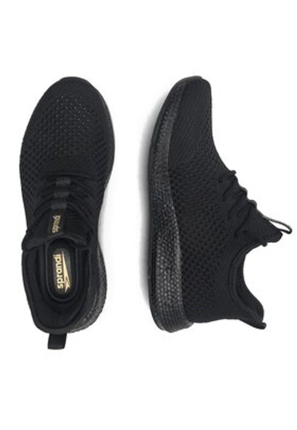 Sprandi Sneakersy MP07-GVA1 Czarny. Kolor: czarny. Materiał: materiał
