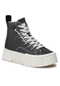 Tommy Jeans Sneakersy Tjw Platform Mc EN0EN02498 Czarny. Kolor: czarny. Obcas: na platformie #5