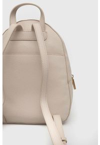 Liu Jo plecak damski kolor beżowy duży gładki. Kolor: beżowy. Wzór: gładki #5