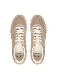 Armani Exchange Sneakersy XW002794 AF22755 MZ285 Beżowy. Kolor: beżowy. Materiał: materiał #2