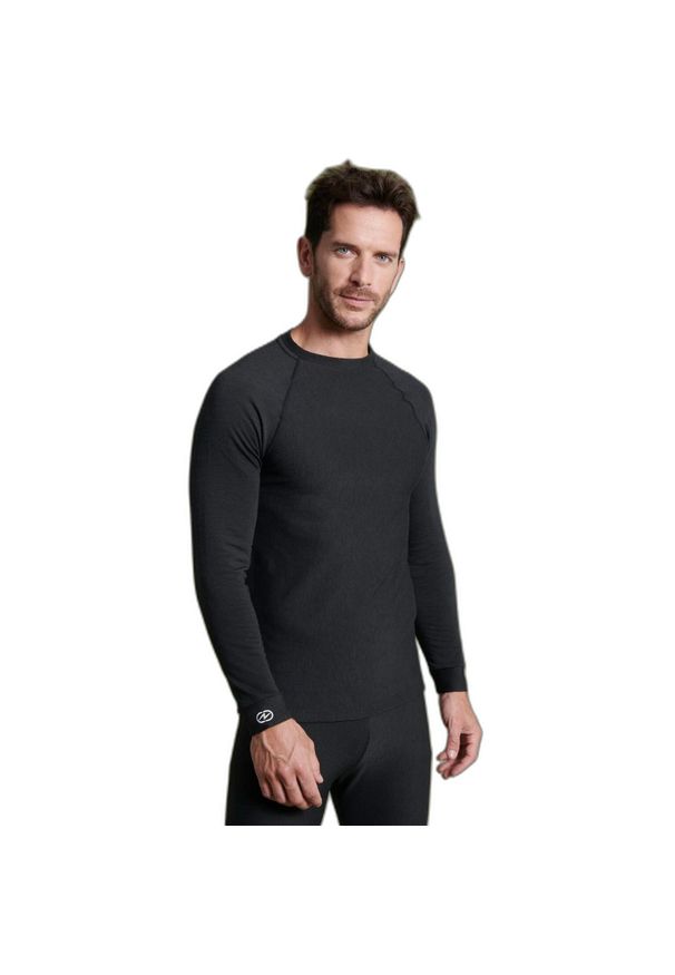 DAMART - Koszulka z długim rękawem Damart Comfort Thermolactyl 3. Kolor: czarny. Długość rękawa: długi rękaw. Długość: długie