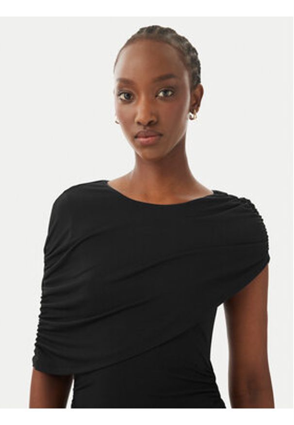 Vero Moda Sukienka wieczorowa Kassandra 10356465 Czarny Regular Fit. Kolor: czarny. Materiał: syntetyk. Styl: wizytowy