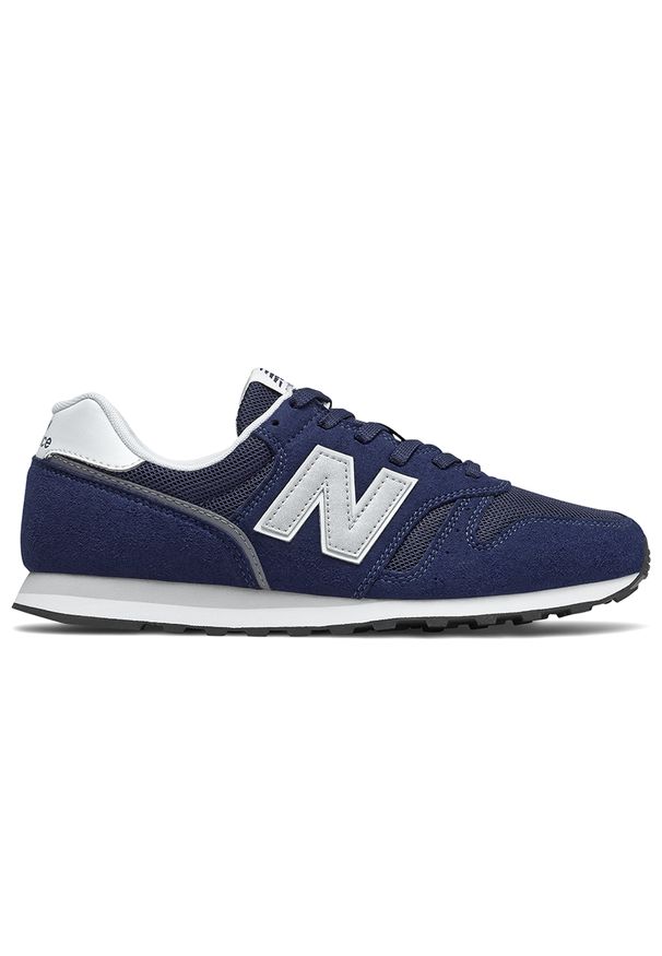 Buty unisex New Balance ML373KN2 – granatowe. Okazja: na co dzień. Kolor: niebieski. Materiał: syntetyk, materiał, guma. Szerokość cholewki: normalna. Model: New Balance 373