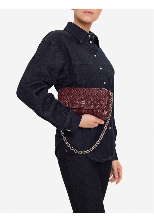 Nine West Torebka CEO-DAKOTA-I-LDA8006 Bordowy. Kolor: czerwony