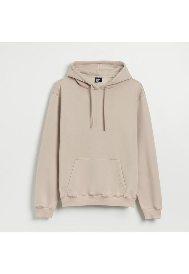 House - Bluza z kapturem beżowa - Kremowy. Typ kołnierza: kaptur. Kolor: kremowy