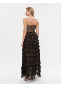 TwinSet - TWINSET Sukienka wieczorowa 232TT2070 Czarny Regular Fit. Kolor: czarny. Materiał: syntetyk. Styl: wizytowy #4