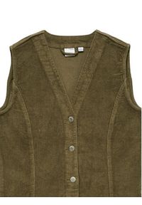 Vero Moda Sukienka codzienna Eden 10333959 Zielony Regular Fit. Okazja: na co dzień. Kolor: zielony. Materiał: bawełna. Typ sukienki: proste. Styl: casual #3