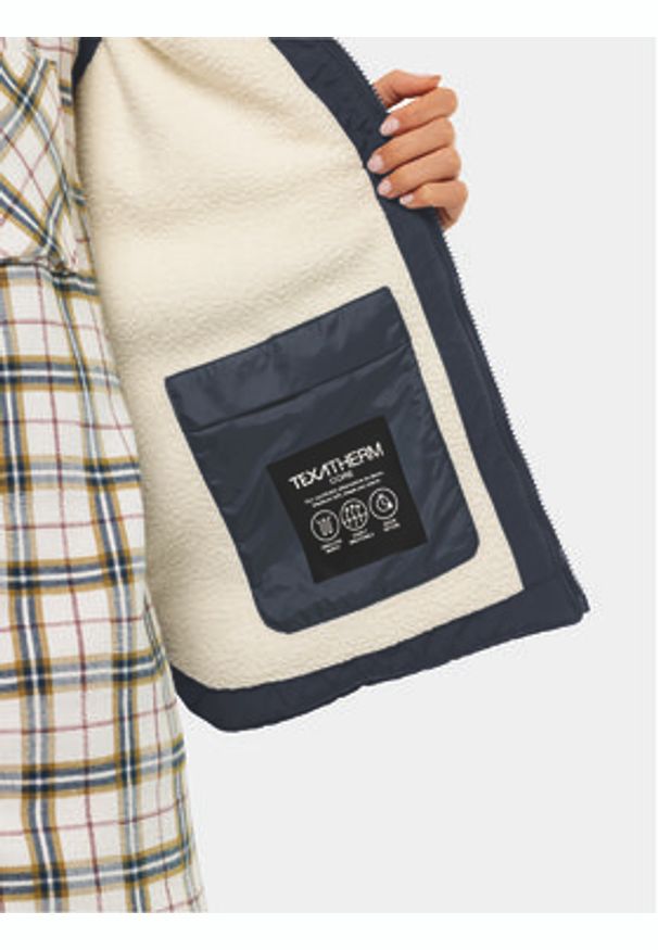 Jack Wolfskin Bezrękawnik White Frost Vest 1207371 Granatowy Regular Fit. Kolor: niebieski. Materiał: syntetyk. Długość rękawa: bez rękawów