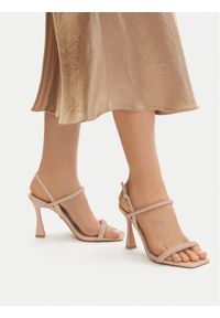 Nine West Sandały EO-LS95066-25 Różowy. Kolor: różowy. Materiał: skóra #1