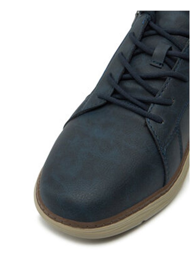 Bugatti Sneakersy 333-AFU06-5000 Granatowy. Kolor: niebieski. Materiał: skóra